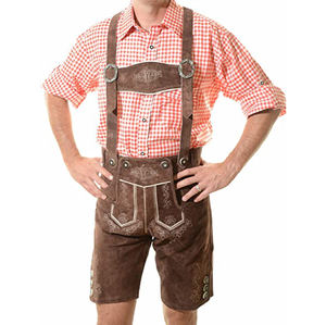 Lederhosen โลโก้แบบกำหนดเองผู้ผลิตสูงวัสดุสไตล์ใหม่ที่ดีที่สุดในราคาถูก - Product Image 3