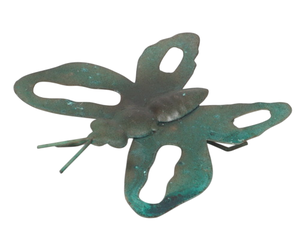 Décoration d'intérieur en forme de papillon en fer, design Art Déco multifonctionnel, décoration d'intérieur/extérieur, insecte d'été, artisanat en métal personnalisé - Product Image 1