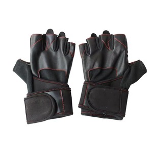 Gants de fitness de haute qualité personnalisés Gym Meilleur matériau Cuir Nouveau style avec logo Vente en gros de bon fabricant pour le sport - Product Image 3