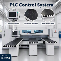 Máquina de Corte de Paneles de Viga Automática CNC para Producción de Muebles