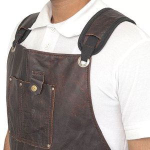 Delantales de Seguridad de Cuero Genuino de Primera Calidad, Venta al por Mayor, Mejor Precio, Delantales de Seguridad para Adultos - Product Image 2