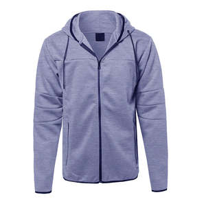 Mens Everyday Comfort <b>Hoodie</b> <b>Soft</b> Feel Zip Up <b>Hoodie</b> for Casual Use - Product Image 1