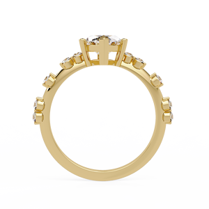 Bagues de fiançailles et de mariage en diamant de laboratoire certifié IGI 1,50 carat VVS2, coupe Marquise, vente en gros, fabricant - Product Image 5