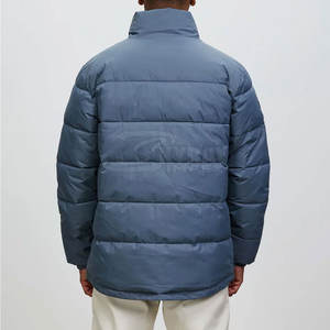 2024 Vestes à bulles de style de rue pour hommes avec logo personnalisé Col montant de haute qualité avec motif d'hiver Services OEM disponibles - Product Image 3