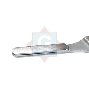 Lame de scalpel stérilisée par source d'alimentation manuelle de poignée de scalpel chirurgical d'acier inoxydable - Product Image 6