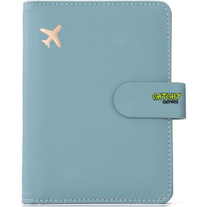 Nouveaux produits Porte-passeport en cuir vierge à sublimation personnalisée - Product Image 1