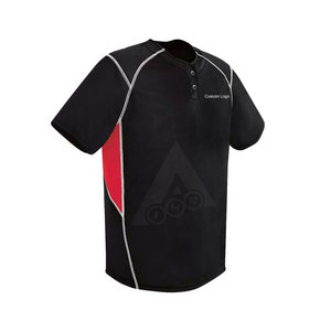 Uniformes de baseball professionnels unisexes de haute qualité, respirants et à séchage rapide en polyester, couleur personnalisée, nom de l'équipe, ensemble pour hommes adultes - Product Image 2