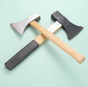 Hacha de camping de grado industrial forjada directamente en fábrica para exteriores, hacha para trabajar la madera con mango largo - Product Image 4