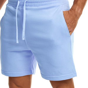 Pantalones Cortos Deportivos de Algodón para Hombre, Diseño Personalizado OEM para Verano con Impresión de Logotipo, Ropa Deportiva Transpirable, Marca Privada Disponible - Product Image 5