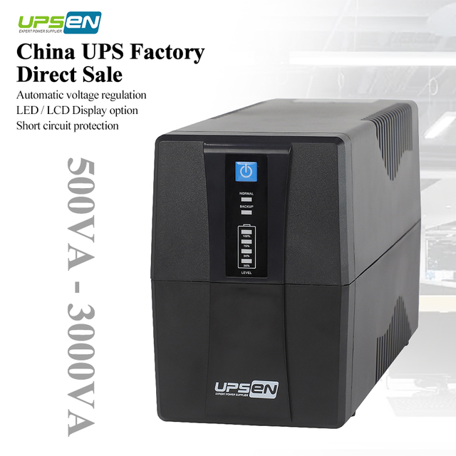 Offline Line Interactive Single Phase UPS 500VA to 3000VA Uninterruptible Power Supply for Computers