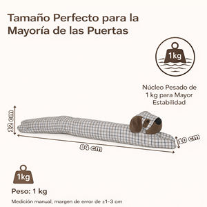 Tope de Puerta Decorativo Multifuncional, Suave y Seguro, Diseño de Transportador a Prueba de Viento para Dormitorio y Sala de Estar - Product Image 3