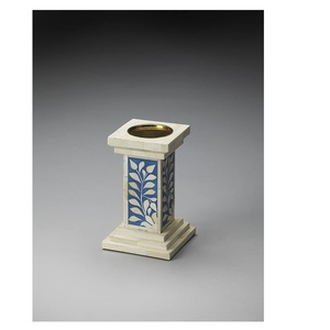 Square Shape Bone Inlay Candle Holder Stylish Candle Holders with Candle with Customized Tea Light for Home Decorative - Product Image 6