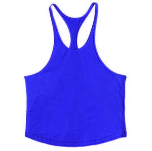 High Quality <b>Men's</b> <b>Crop</b> Stringer Tank <b>Top</b> Sleeveless Design for Gym Bodybuilding Muscle Workout - Product Image 1