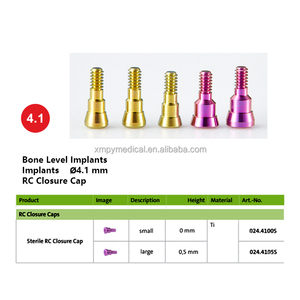 Tornillo de tapa de cierre Dental de titanio Dental tornillo de cubierta <span class=keywords><strong>Fixodent</strong></span> para Material de aleación de titanio Straumann - Product Image 2