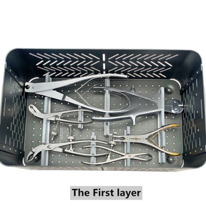 Mini Juego de Instrumentos Quirúrgicos Ortopédicos Veterinarios Manuales para Mascotas, Sistema de Placas Óseas para Animales, Reutilizable y Ecológico - Product Image 1