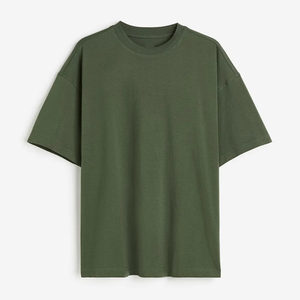 Logotipo personalizado liso hombres 100% algodón impreso Camisas casual manga corta Camisetas OEM ODM al por mayor fabricante de ropa de moda - Product Image 1