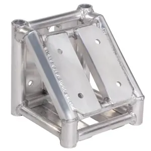 Bloque de Aluminio AL-25, Triángulo de 45 Grados, 25x25x25 cm, 4 kg - Product Image 1