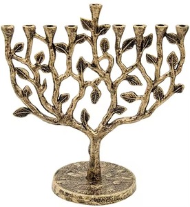 Bougeoir en métal à motif d'arbre de qualité supérieure pour la décoration de salon avec de beaux éléments artistiques forgés à la main - Product Image 4