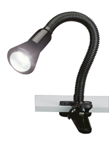 Pinza articulada flexible negra E14 (Trio Lighting 5028010-02) - Product Image 1