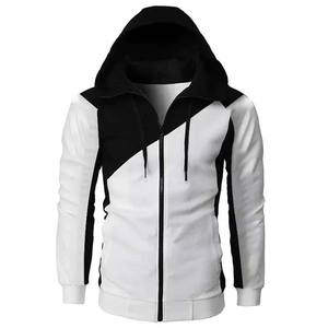 Sudaderas básicas de algodón 100% de alta calidad para hombre con cremallera ropa deportiva para invierno logotipo personalizado bordado impresión 2025 - Product Image 4