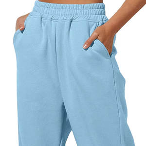 Pantalones de lana de secado rápido de talla adulta de calidad superior para mujer/pantalones de lana cómodos de cintura alta para mujer - Product Image 2