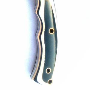 Couteau de chasse en acier Damas sur mesure, fait à la main, lame pleine, couteau de camping en plein air, couteau professionnel en acier Damas - Product Image 5