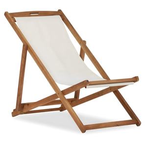 Silla de playa de madera maciza de teca, alta calidad - Product Image 3
