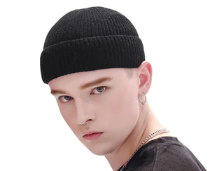 Bonnet court tendance pour adulte, personnalisable avec logo, style pêcheur, pour l'hiver - Product Image 6