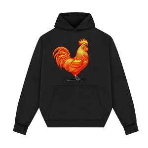 Sudadera con Capucha de Alta Calidad, 100% Algodón, Corte Regular, Gruesa, para Hombre, con Bolsillo de Forro Polar, Transpirable, con Logotipo Personalizado - Product Image 4