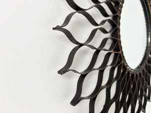 Miroir mosaïque argent, miroir mosaïque rond - Product Image 6