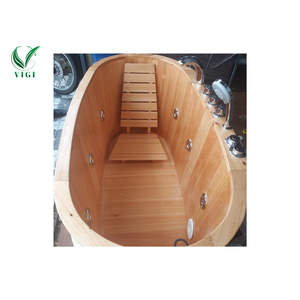 Elegantes jacuzzis de madera para hoteles y spas directamente exportados desde Vietnam - Product Image 6