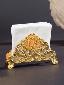 ที่ใส่กระดาษชำระโลหะสำหรับตกแต่งทันสมัยและทันสมัยเหมาะสำหรับล็อบบี้โรงแรมโรงแรมโรงแรมห้องรับประทานอาหารโต๊ะและของตกแต่งบ้าน - Product Image 4