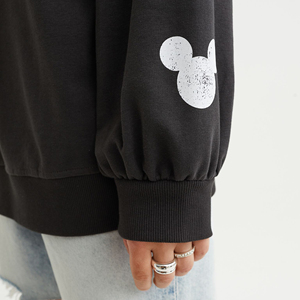 Ropa personalizada de alta calidad para mujer, conjunto de Sudadera con capucha de manga larga de gran tamaño, 100% algodón, conjunto de Sudadera corta - Product Image 6