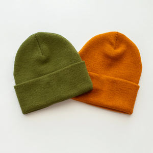 Obtenga Gorros de Mohair Personalizados con Puños Jacquard Unisex para Invierno, Obtenga Gorros y Toques de Punto Personalizados para el Clima Frío - Product Image 3