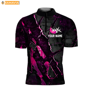 SAMAVIA USA Market Bowling Shirts Uniformes d'équipe personnalisés légers sublimés pour les clubs - Product Image 4