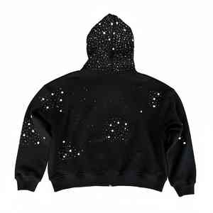 เสื้อฮู้ดดี้ผู้หญิงแบบมีรอยขาด สไตล์สตรีทแวร์ ระบายอากาศได้ดี ผลิตตามสั่ง ขายส่ง แห้งเร็ว รับทำโลโก้ สี และขนาดตามต้องการ - Product Image 2