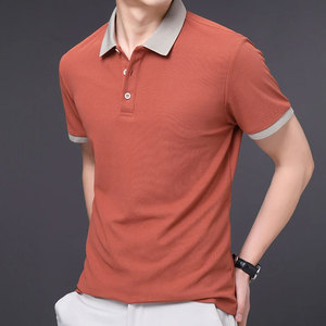 Polo de moda para hombre al por mayor, Polo de manga corta transpirable de alta calidad, Polo liso de manga larga de punto transpirable de secado rápido - Product Image 4