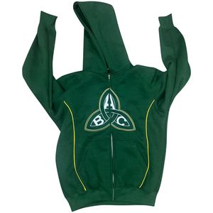 100% coton surdimensionné hommes sweat à capuche 3D bouffée imprimé brodé poids lourd fermeture éclair complète 500gsm pour bouffée impression sweats à capuche - Product Image 1