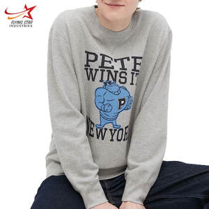 Venta al por mayor personalizado invierno pulóver sudadera para hombres y mujeres Color sólido bordado Diseño manga larga capucha ajuste suelto - Product Image 2