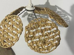 Hot Deal on Luxurious Modern Design Soft Seagrass Lampshade Handcrafted in Vietnam with High Quality <b>Natural</b> Materials - Product Image 2