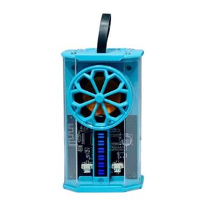 Altoparlante senza fili portatile del Bluetooth, batteria ricaricabile, suono forte, progettazione d'acciaio del cannone per il telefono cellulare universale - Product Image 1
