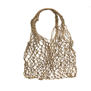 Bolsos de Yute para Mujer, Diseño 2026, Bolso Bandolera de Yute Genuino, Estilo Serpiente, Color Azul, Hecho a Mano, Personalizable - Product Image 1