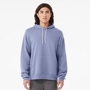 Sudadera con capucha de algodón para hombre, suéter informal de manga larga con cordón, sudaderas con capucha de moda con bolsillo Kanga liso - Product Image 4