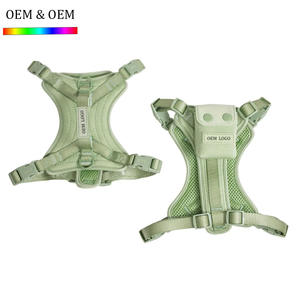 OEM Dog <b>Harness</b> Manufacturers neoprene Adjustable Wholesale Dog <b>Harness</b> and <b>Leash</b> Set Luxury Designer Custom Dog <b>Harness</b> - Product Image 2