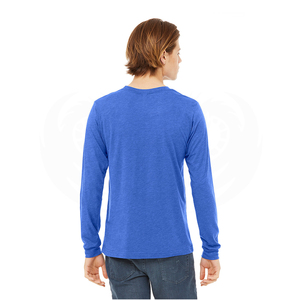 Bella Canvas 3513 T-shirt unisexe à manches longues en trois mélanges - Product Image 6