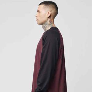 เสื้อยืดแขนยาวผ้าวาฟเฟิลสำหรับผู้ชายเสื้อเชิ้ตผ้าฝ้ายแขนยาวแบบดั้งเดิมให้ความอบอุ่นเสื้อยืดวาฟเฟิลที่มีน้ำหนักเบา - Product Image 3