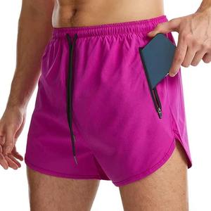 Short de gymnastique athlétique de haute qualité, design de logo personnalisé, short d'entraînement d'été léger et respirant pour hommes, vente en gros - Product Image 5