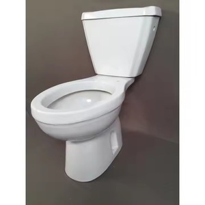 Artículos Sanitarios de porcelana Productos de baño Inodoro de dos piezas WC Armario de agua Sartén DE LA India Morvi 1er grado Calidad Precio más bajo - Product Image 5