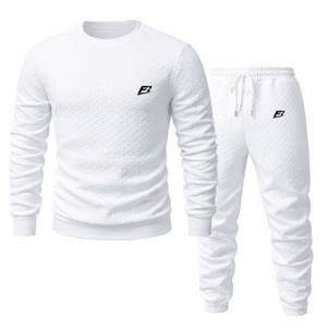 Conjunto Deportivo Personalizado para Hombre, Sudadera Texturizada, Pantalones Deportivos, Ropa Deportiva Informal al por Mayor para Marca Privada OEM B2B - Product Image 6