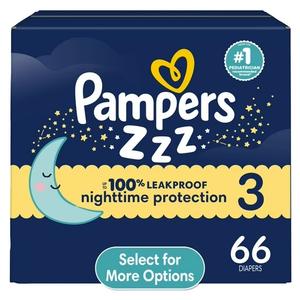 ผ้าอ้อมแพมเมอร์ผ้าอ้อมเด็กไซส์3, 66นับ (เลือกตัวเลือกเพิ่มเติม) - Product Image 4